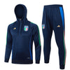 Italy Turquoise and Dark Blue Premium Tracksuit from FootballPrestige.shop - Premium Concept kits