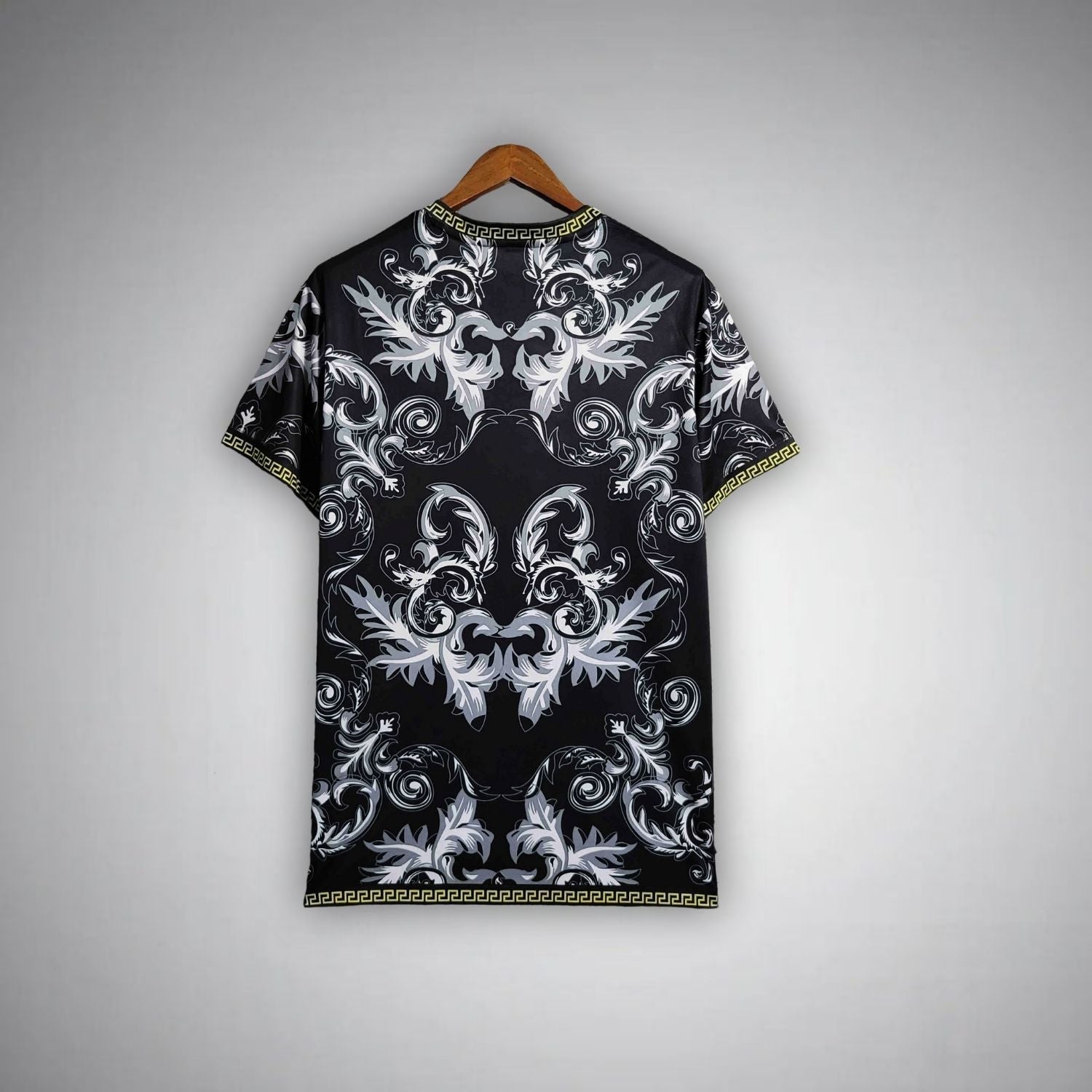 Italy "Versace" Premium Black Kit from FootballPrestige.shop - Premium Concept kits