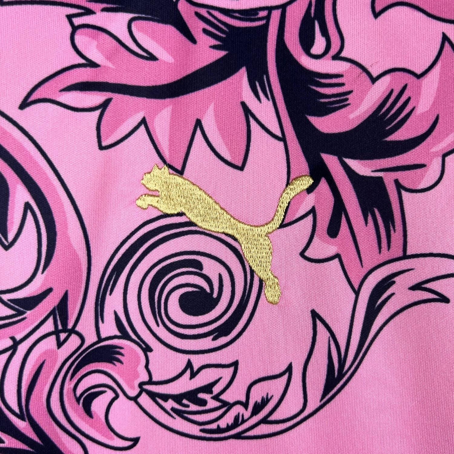 Italy "Versace" Premium Pink Kit from FootballPrestige.shop - Premium Concept kits