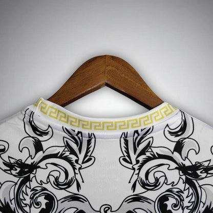Italy "Versace" Premium White Kit - Premium Quality Jersey at FootballPrestige.com