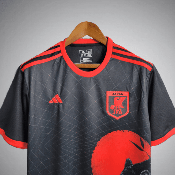 Japan "Crimson Eclipse" Premium Kit from FootballPrestige.shop - Premium Concept kits