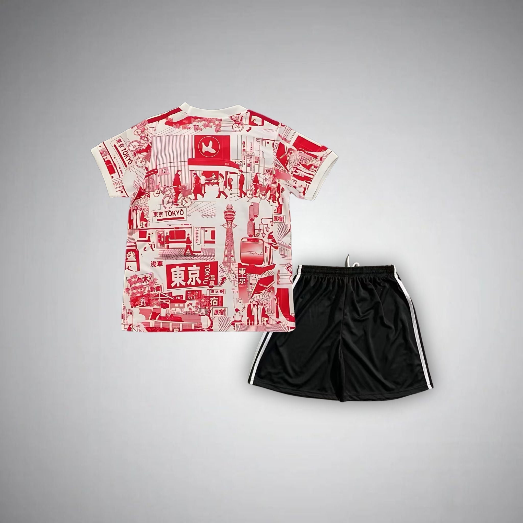 Japan "Edo Legacy" Premium Kids Size Kit from FootballPrestige.shop - Premium Concept kits