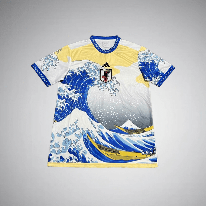 Japan "Hokusai Wave" Premium Kit from FootballPrestige.shop - Premium Concept kits
