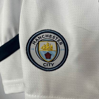 Manchester City 24/25 Home Kids Size Kit - Premium Quality Jersey at FootballPrestige.com
