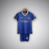 Manchester City "Navy Fusion" Premium Kids Size Kit from FootballPrestige.shop - Premium Concept kits