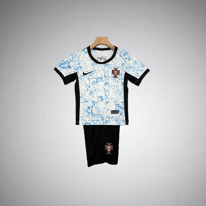 Portugal 2024 Away Kids Size Kit from FootballPrestige.shop - Premium Concept kits