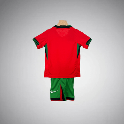 Portugal 2024 Home Kids Size Kit - Premium Quality Jersey at FootballPrestige.com
