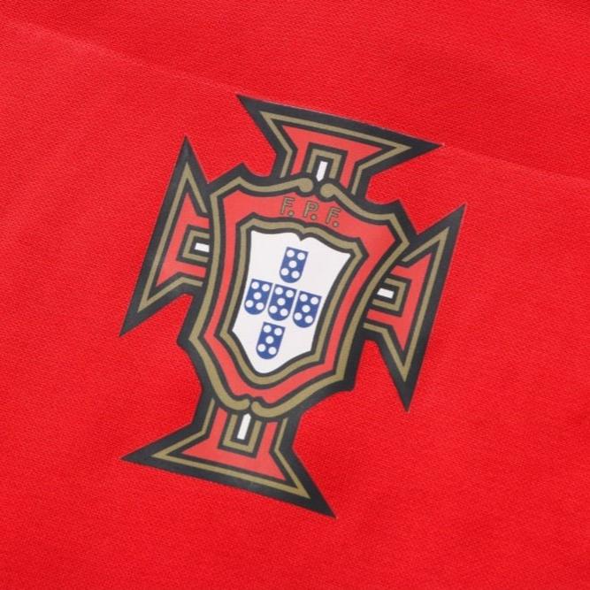 Portugal Red Tracksuit Premium from FootballPrestige.shop - Premium Concept kits