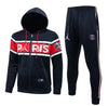 PSG Dark Blue and Red Premium Tracksuit from FootballPrestige.shop - Premium Concept kits