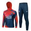 PSG Dark Blue and Red Tracksuit II from FootballPrestige.shop - Premium Concept kits