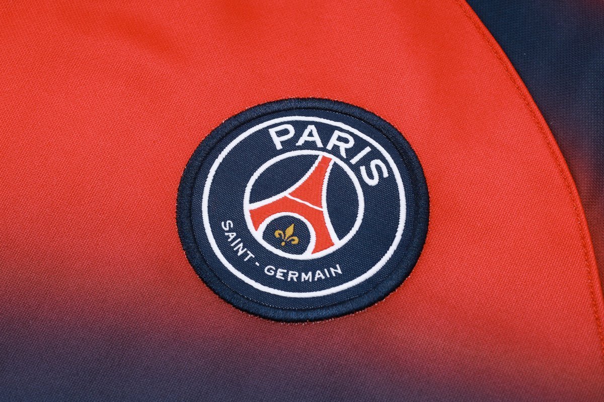 PSG Dark Blue and Red Tracksuit II from FootballPrestige.shop - Premium Concept kits