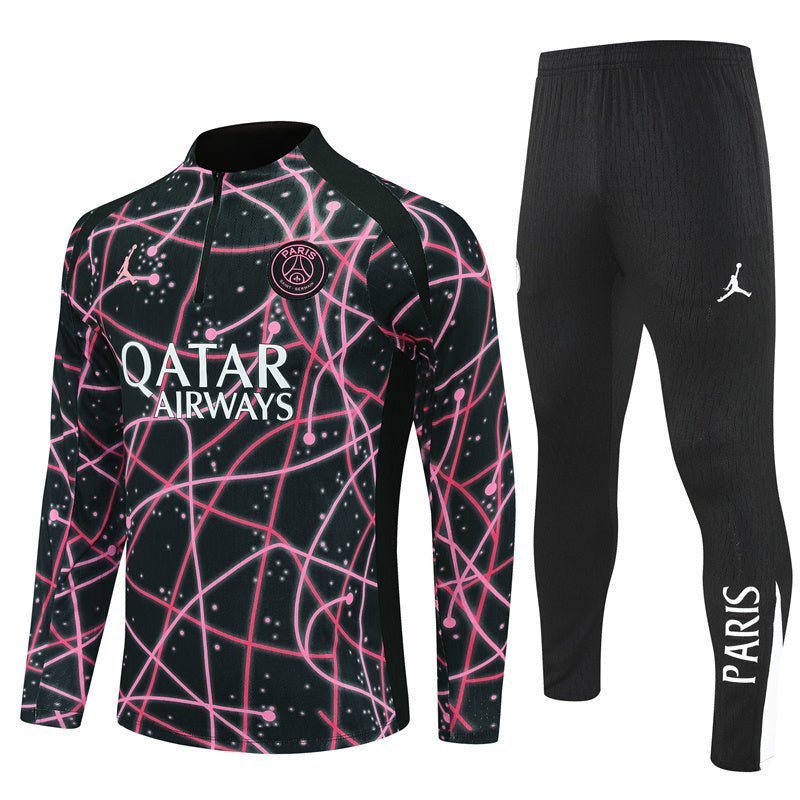 PSG "Stellar Grid" Premium Kids Size Tracksuit from FootballPrestige.shop - Premium Concept kits