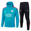 PSG Turqoise and Black Premium Tracksuit from FootballPrestige.shop - Premium Concept kits