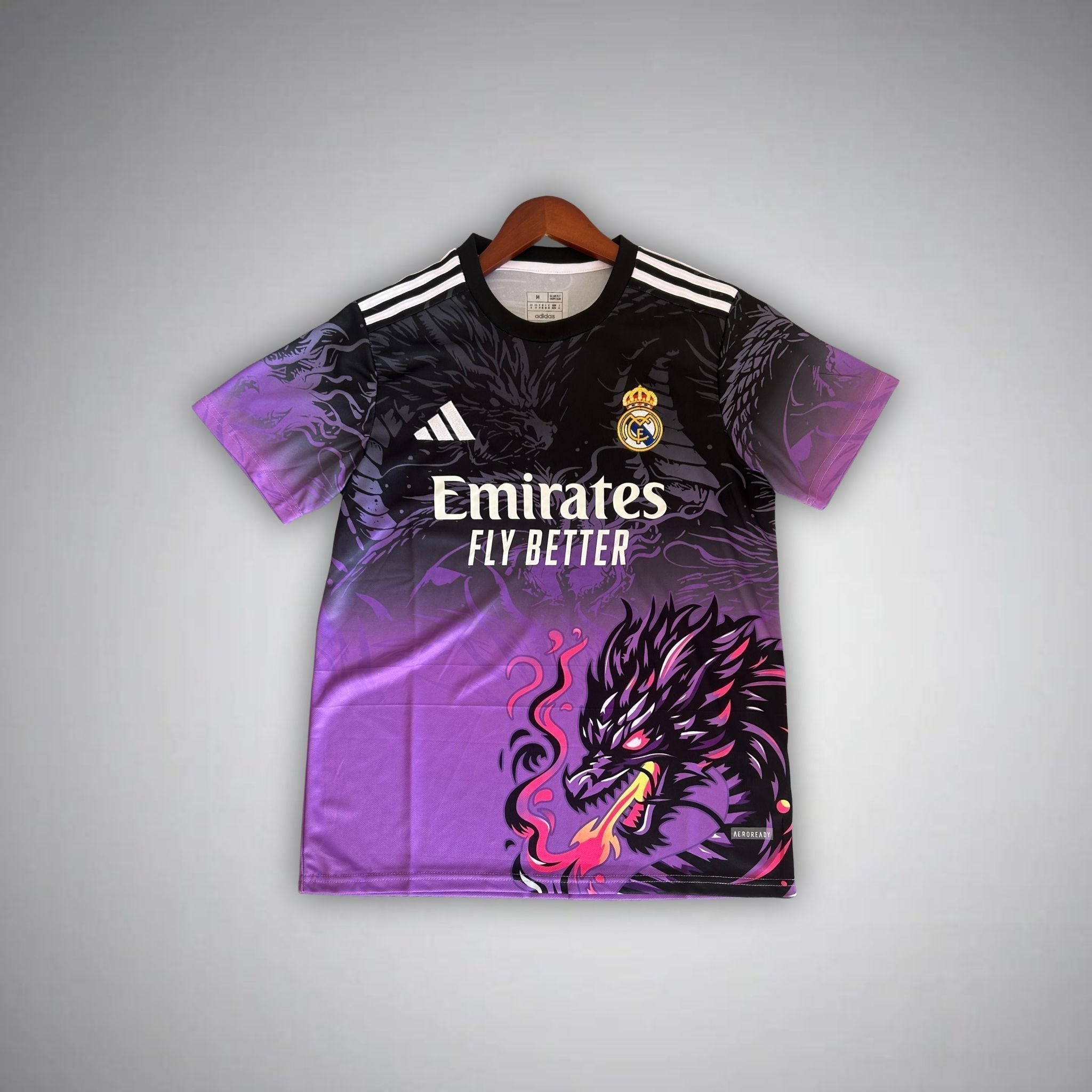 Real Madrid "Amethyst Flame" Premium Kids Size Kit from FootballPrestige.shop - Premium Concept kits