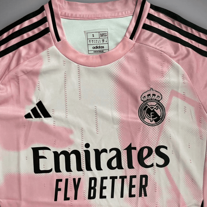 Real Madrid "Ballet Rosé" Premium Kit from FootballPrestige.shop - Premium Concept kits