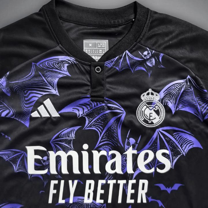 Real Madrid "Bats Attack" Premium Kit from FootballPrestige.shop - Premium Concept kits