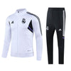 Real Madrid "Blanco Regal" Premium Tracksuit from FootballPrestige.shop - Premium Concept kits