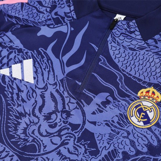 Real Madrid "Celestial Midnight" Premium Kids Size Tracksuit from FootballPrestige.shop - Premium Concept kits