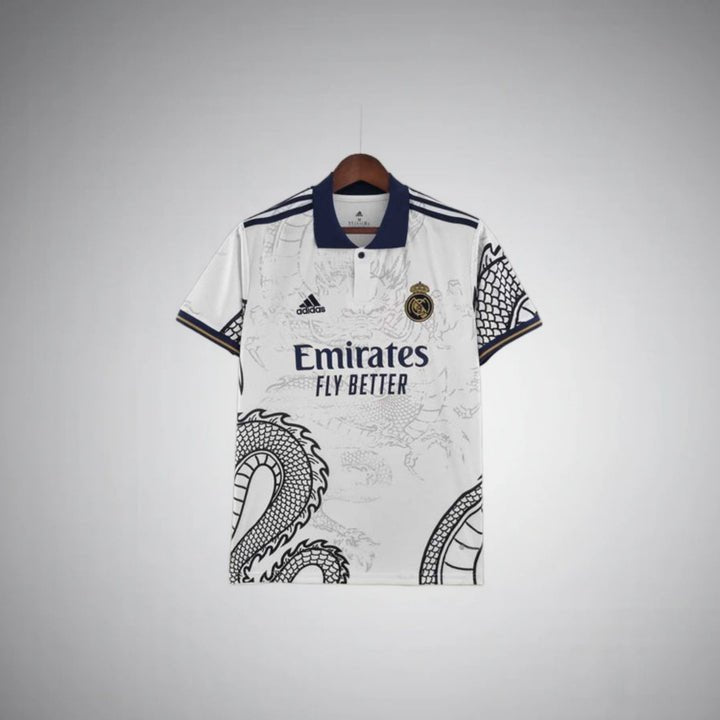 Real Madrid "Dragon Blanco" Premium Kit from FootballPrestige.shop - Premium Concept kits