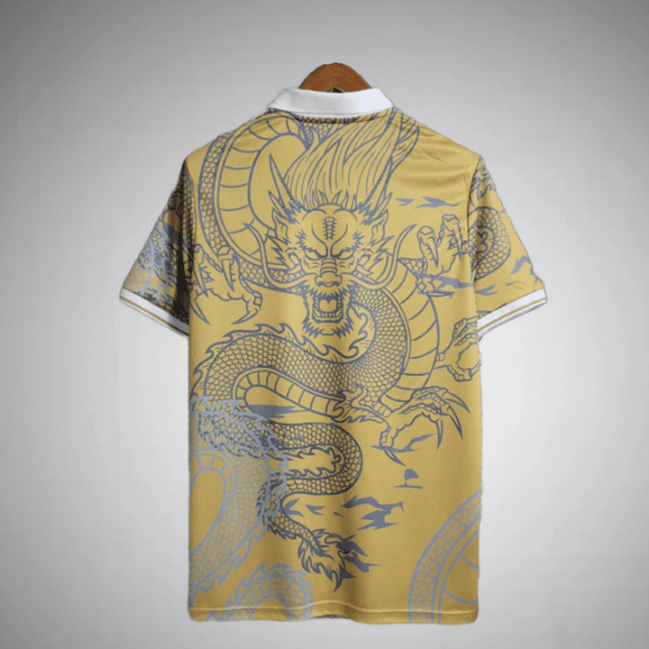 Real Madrid "Dragón Dorado" Premium Kit from FootballPrestige.shop - Premium Concept kits