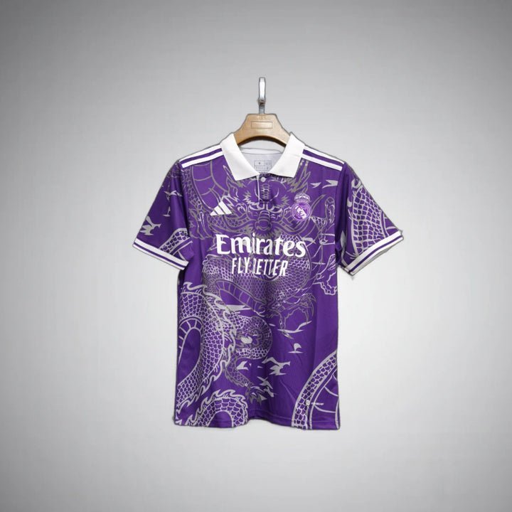 Real Madrid "Dragón Morado" Premium Kit from FootballPrestige.shop - Premium Concept kits