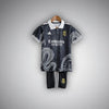 Real Madrid "Dragon Negro" Premium Kids Size Kit from FootballPrestige.shop - Premium Concept kits