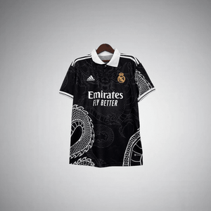 Real Madrid "Dragón Negro" Premium Kit from FootballPrestige.shop - Premium Concept kits