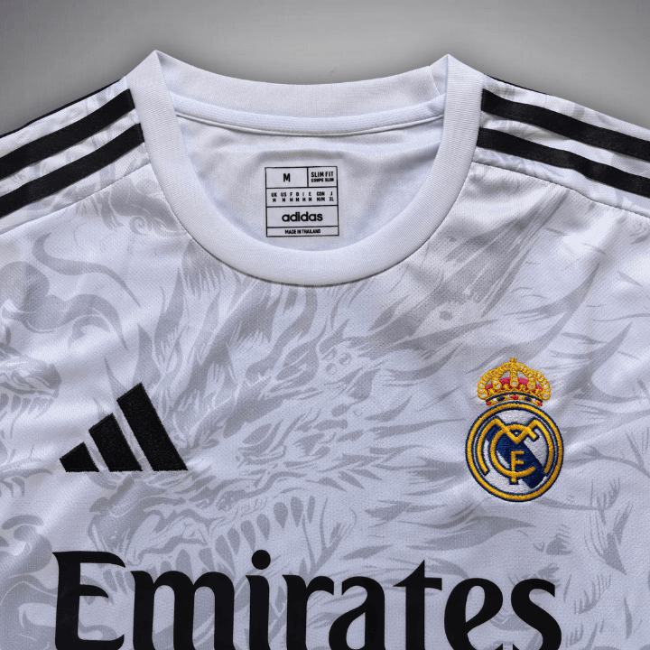 Real Madrid "Emerald Flame" Premium Kit from FootballPrestige.shop - Premium Concept kits