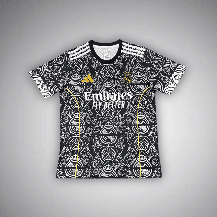 Real Madrid "Emperor's Armor" Premium Kit from FootballPrestige.shop - Premium Concept kits