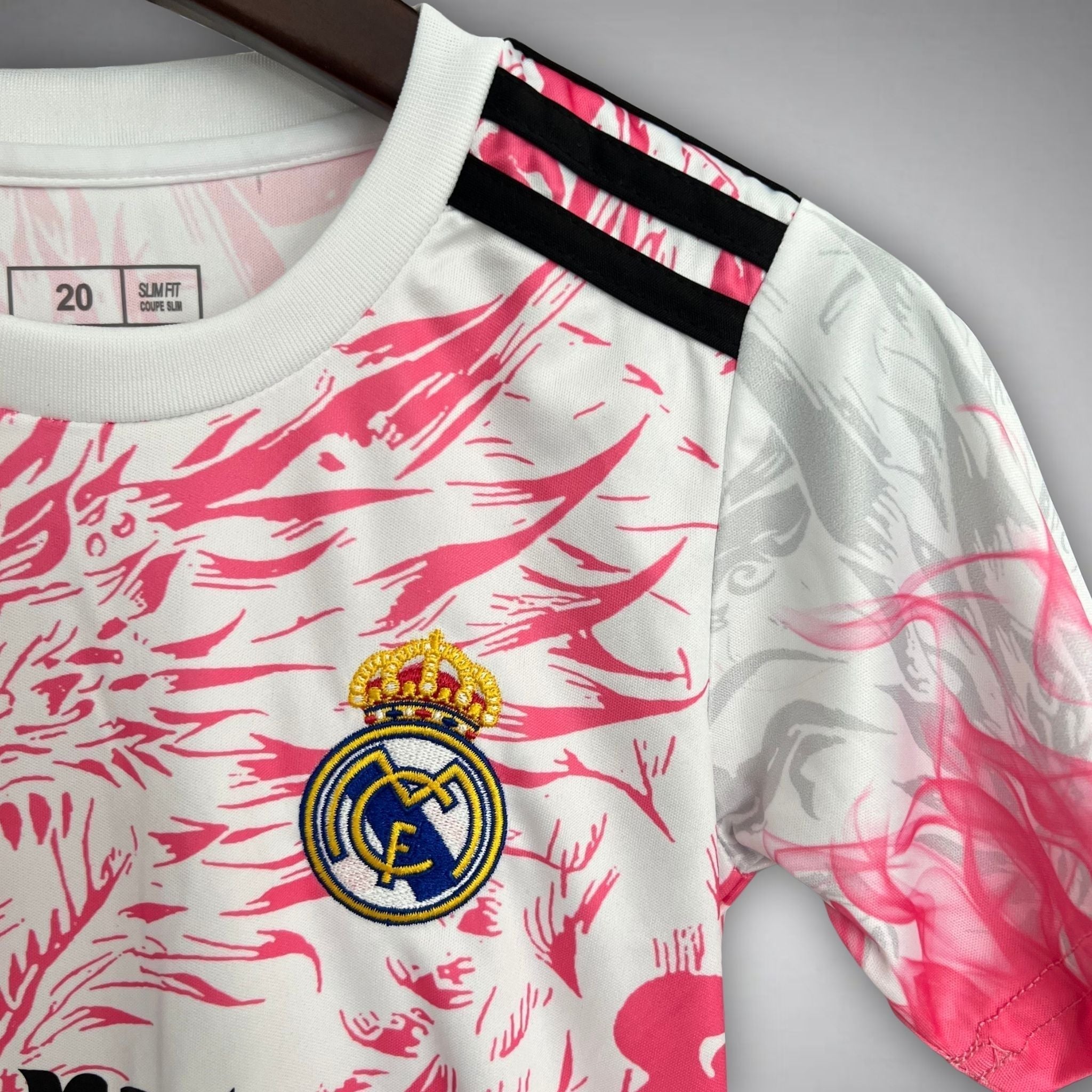 Real Madrid "Flameborn" Premium Kids Size Kit from FootballPrestige.shop - Premium Concept kits