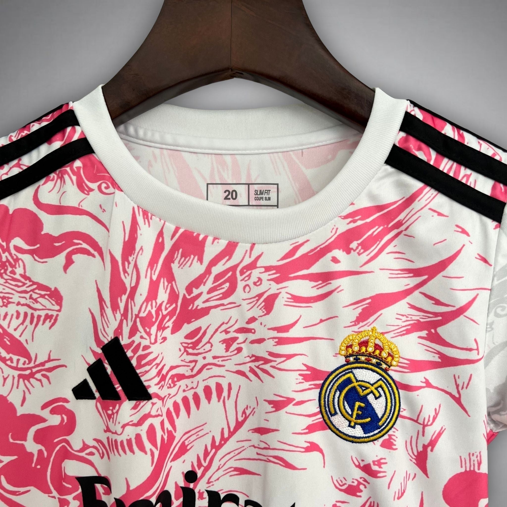 Real Madrid "Flameborn" Premium Kids Size Kit from FootballPrestige.shop - Premium Concept kits