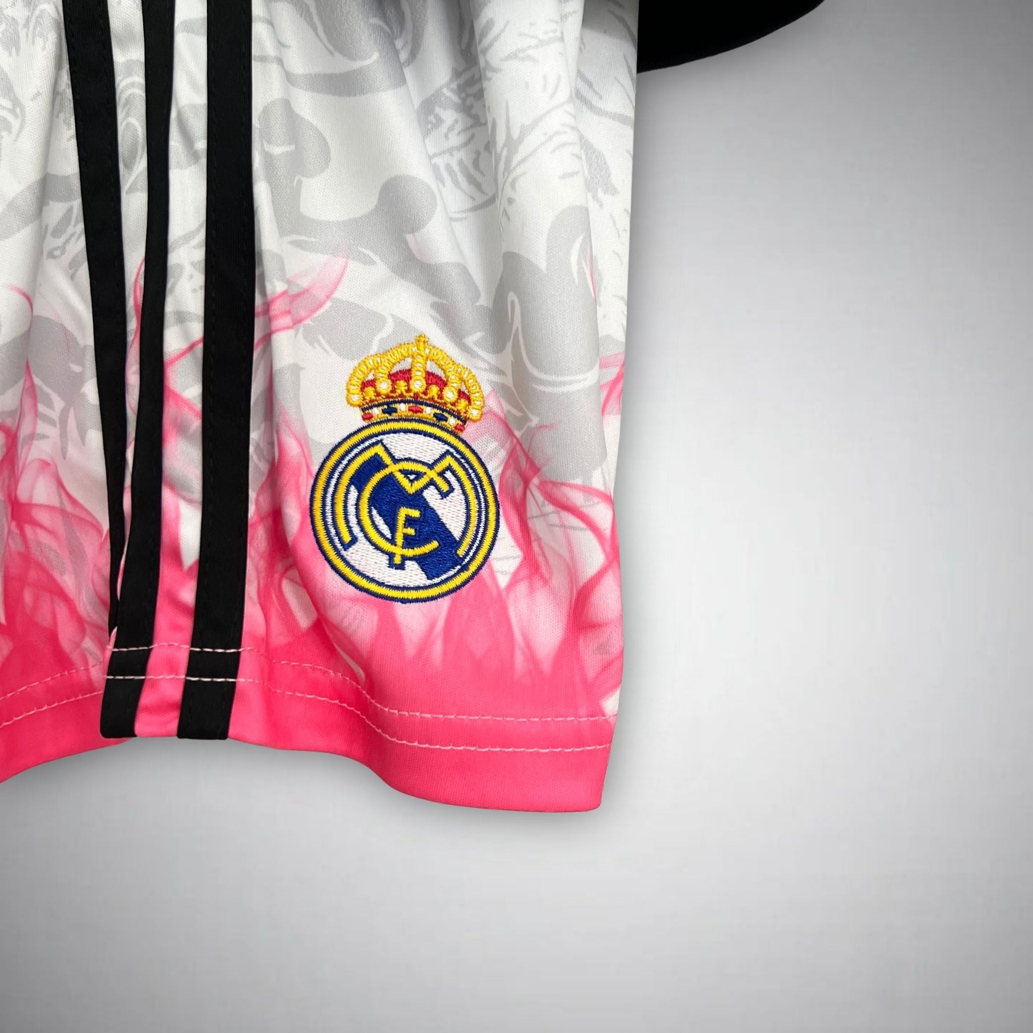 Real Madrid "Flameborn" Premium Kids Size Kit from FootballPrestige.shop - Premium Concept kits
