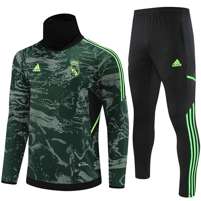 Real Madrid "Forest Silence" Premium UCL Tracksuit from FootballPrestige.shop - Premium Concept kits