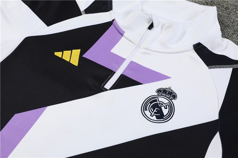 Real Madrid "Galactico" Premium Tracksuit from FootballPrestige.shop - Premium Concept kits