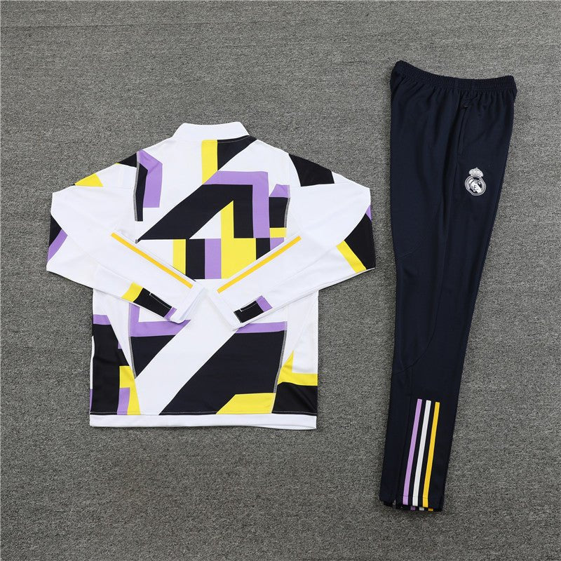 Real Madrid "Galactico" Premium Tracksuit from FootballPrestige.shop - Premium Concept kits