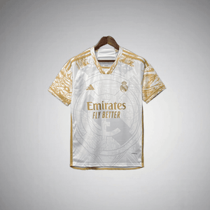 Real Madrid "Golden Dynasty" Premium Kit from FootballPrestige.shop - Premium Concept kits