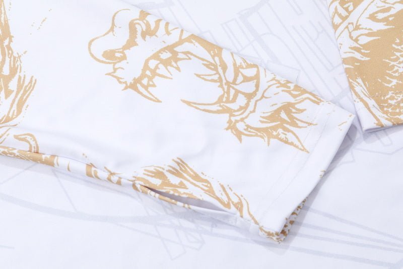 Real Madrid "Golden Dynasty" Premium Tracksuit from FootballPrestige.shop - Premium Concept kits