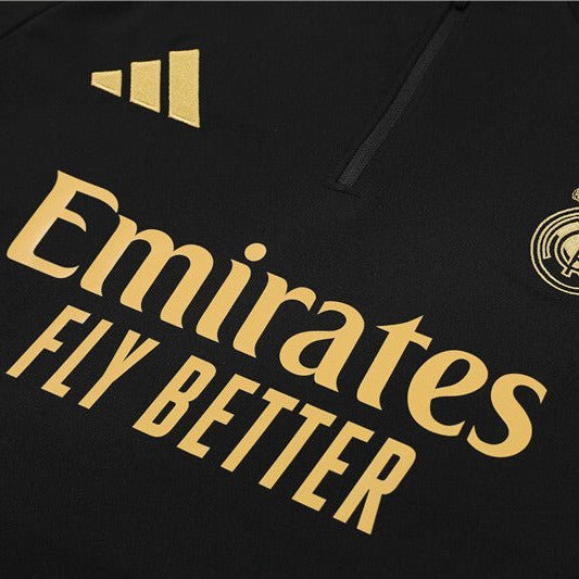 Real Madrid "Golden Era" Premium Kids Size Tracksuit from FootballPrestige.shop - Premium Concept kits
