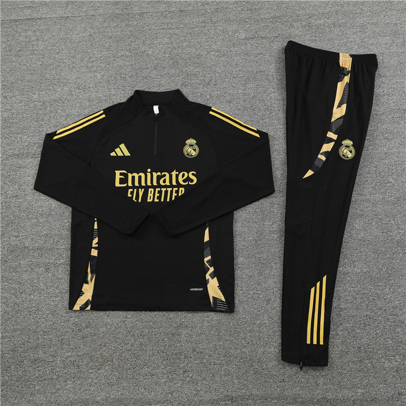 Real Madrid "Golden Era" Premium Tracksuit from FootballPrestige.shop - Premium Concept kits