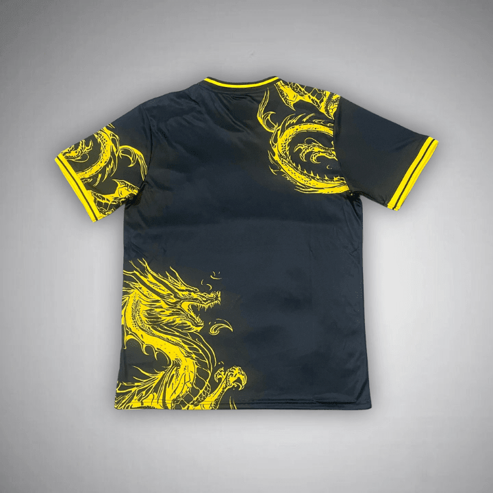 Real Madrid "Golden Falkor" Premium Kit from FootballPrestige.shop - Premium Concept kits