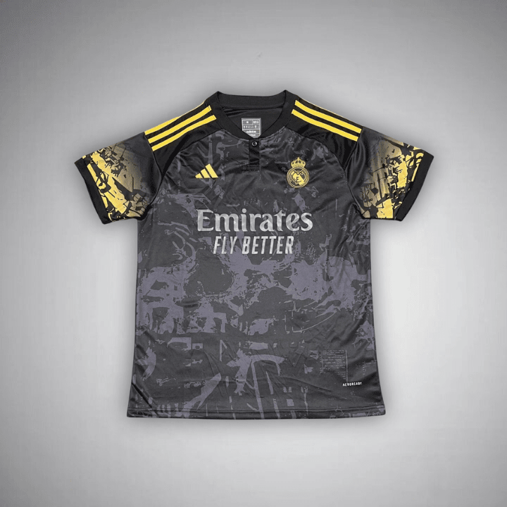 Real Madrid "Monochrome" Premium Kit from FootballPrestige.shop - Premium Concept kits