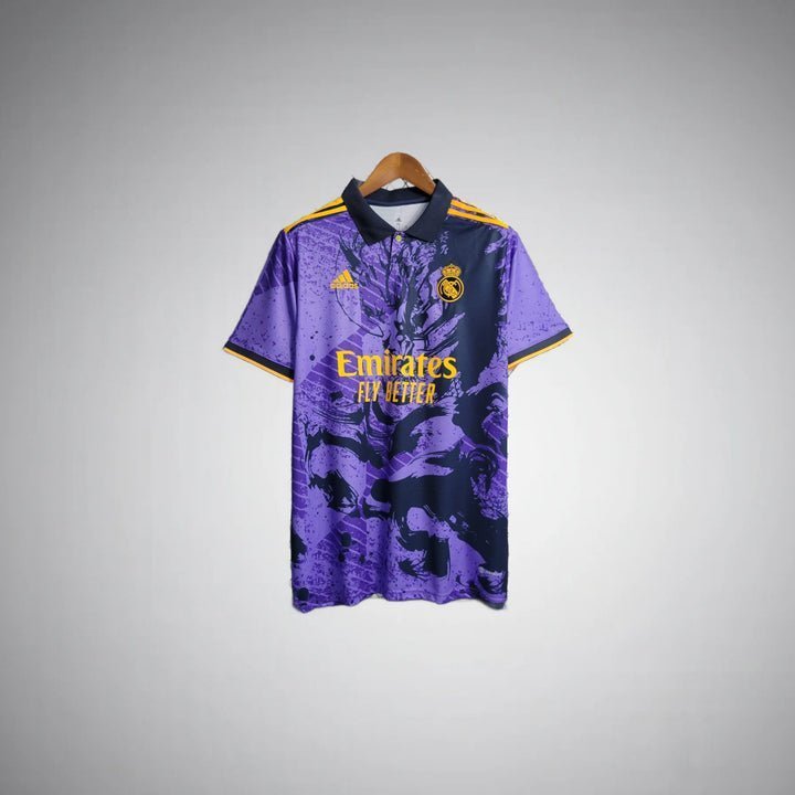 Real Madrid "Purple Valiance" Premium Kit from FootballPrestige.shop - Premium Concept kits