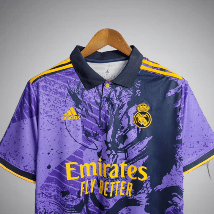 Real Madrid "Purple Valiance" Premium Kit from FootballPrestige.shop - Premium Concept kits
