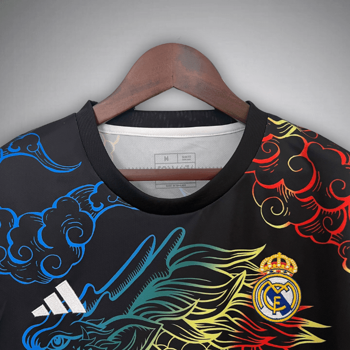 Real Madrid "Rainbow Dragón" Premium Kit from FootballPrestige.shop - Premium Concept kits