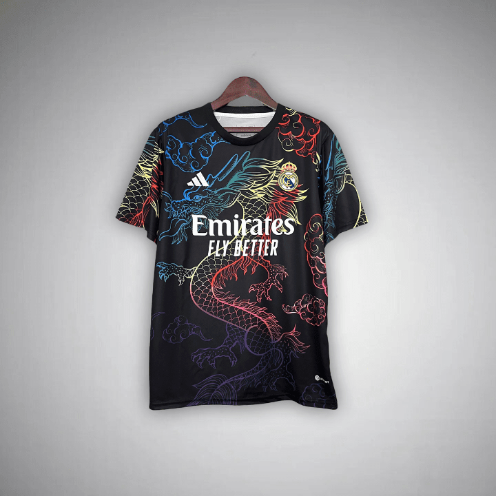 Real Madrid "Rainbow Dragón" Premium Kit from FootballPrestige.shop - Premium Concept kits