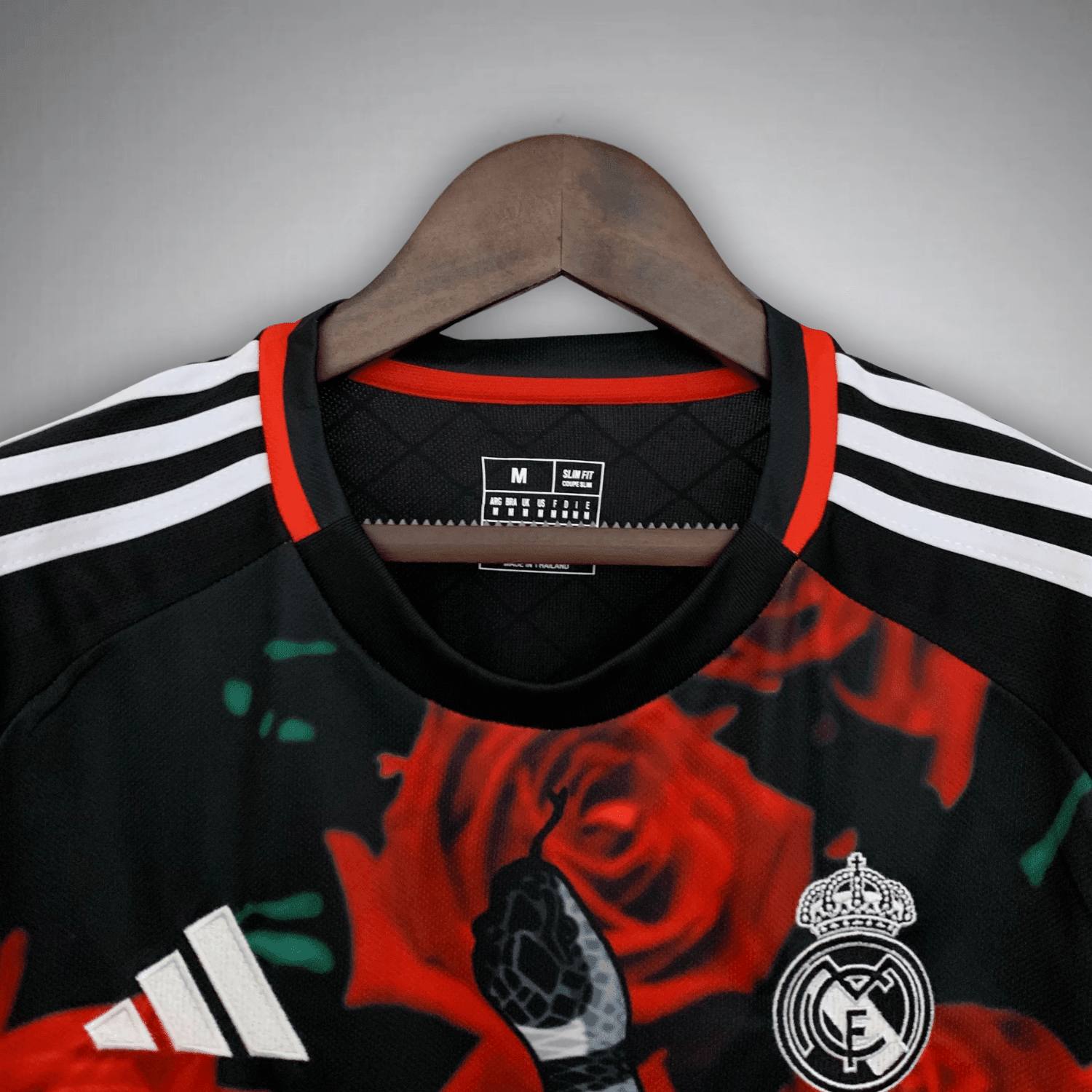Real Madrid "Red Kingsnake" Premium Kit from FootballPrestige.shop - Premium Concept kits