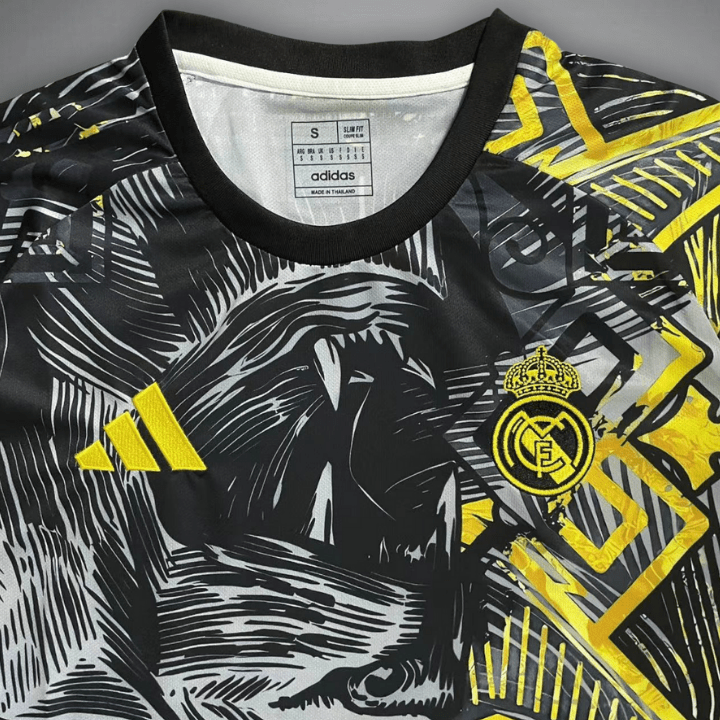Real Madrid "Versace" Premium Kit from FootballPrestige.shop - Premium Concept kits