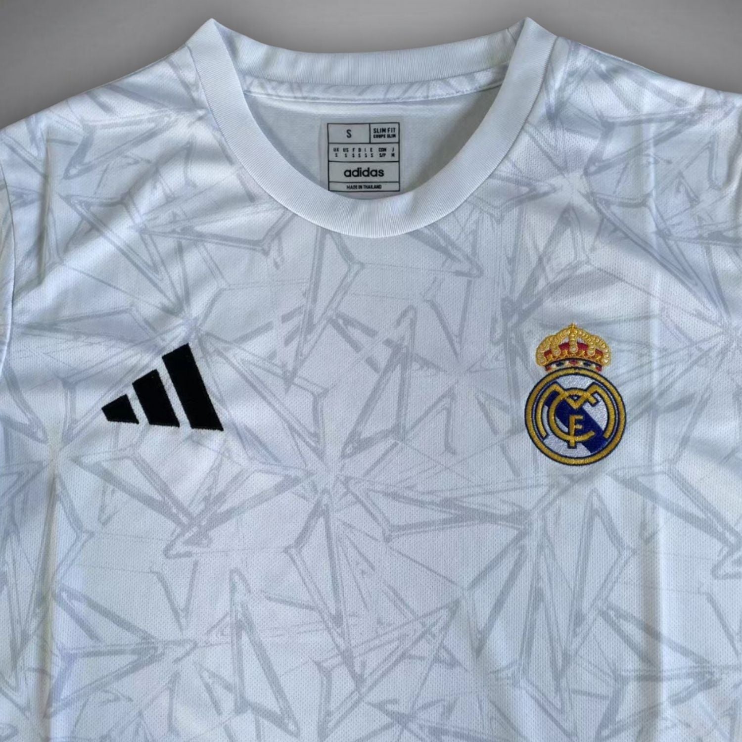 Real Madrid "White Armor" Premium Kit from FootballPrestige.shop - Premium Concept kits
