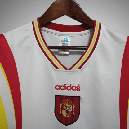Spain 1996 Away Kit - Premium Quality Jersey at FootballPrestige.com